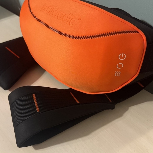 Trumedic "Magic Hands" Shiatsu Back/Neck Massager With Heat In Orange - Picture 2 of 4